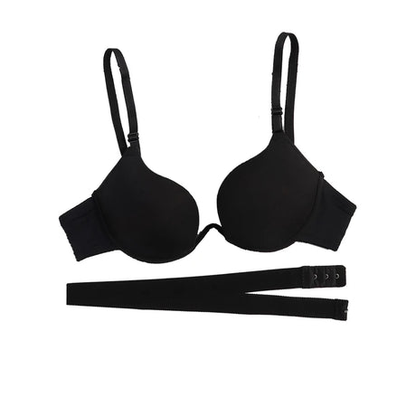 Sexy Deep V Backless Bras Women Seamless Bra Support Small Chest Push-up Lingerie 6 Ways To Wear Wedding Party Dress Underwear