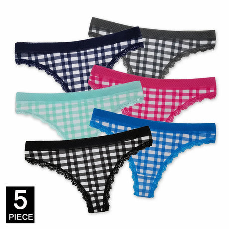 Ladies Sexy Lace Panties Women Thongs Breathable Low Waist Fashion G Strings Hollow Transparent Underwear Lingerie 5 pcs/lot