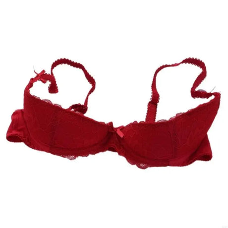 Women's Balconette Bra 1/4 Cup Padded Push Up Bra Lingerie Underwire Sex Lace Underwire Bra Shelf Bra Brassiere Gifts