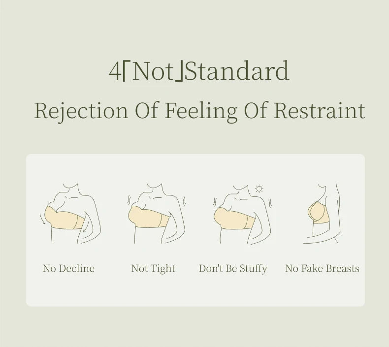 SUJIIN Invisible Strapless Bra for Women Wireless Seamless Push Up Bralette Lady Summer Convertible Multiway Lift Bras Female