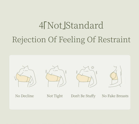 SUJIIN Invisible Strapless Bra for Women Wireless Seamless Push Up Bralette Lady Summer Convertible Multiway Lift Bras Female