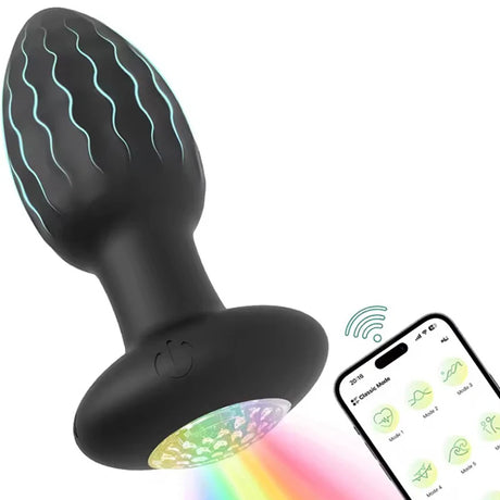 Anal Plug Vibrator Gay Massager Metal Anal Toy Butt Plug Stimulator Masturbation Tools Penetration Anal Plug Vibrating Man Women