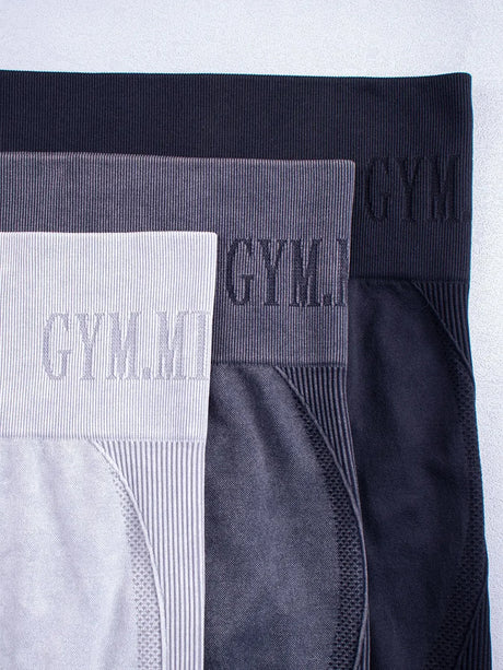 Women Seamless Gym High Waist Yoga Pants Hip Lifting Outdoor Sports Tight Waist Letter Sand Washed Pants Exercise Yoga Leggings