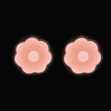 Women Silicone Nipple Stickers 6Pair Anti-bump Chest Pad Lift Nipple Cover Pads Invisible Reusable Bra Chest Sticker Breast Pad