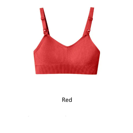 Women'S Breastfeeding Underwear Comfortable Without Steel Rings And Anti Sagging Gathering Breastfeeding Bra