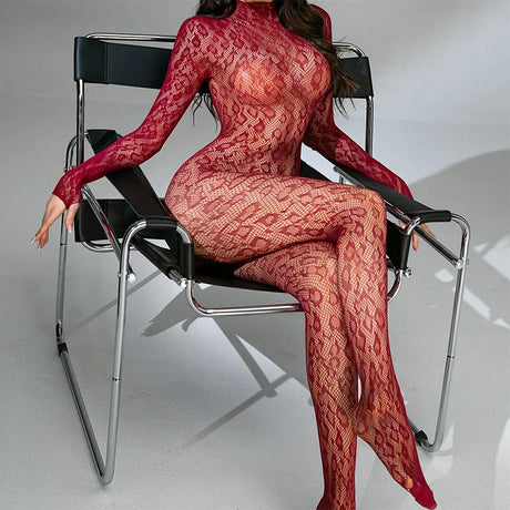 Hot Sexy Leopard Fishnet Bodysuit Women Sexy Lingerie Porn Roleplay Outfits Erotic Sheer Bodystockings Lace Underwear Sexy Set
