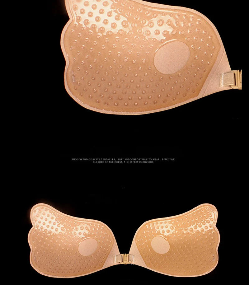 Underwear Women Self Adhesive Bras Female Nubra Magic Bra Invisible Push Up Silicone Sticky Fly BH Women Sexy ABCDEF