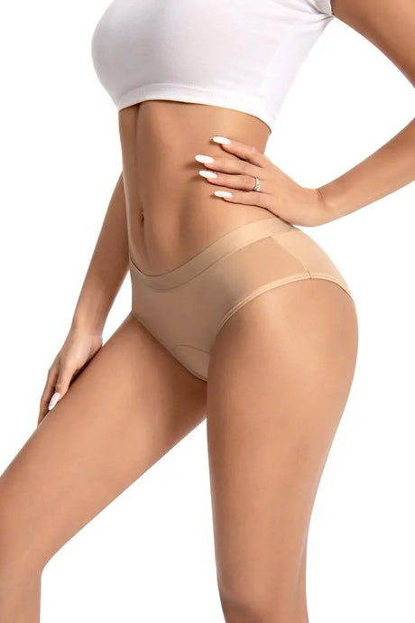 1/4PCS Women Period Panties Heavy Flow Leakproof Underwear Black Postpartum Menstrual Physiological Panty Teens Briefs S-3XL