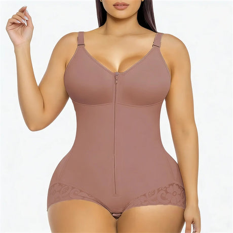 Fajas Colombianas Women' Corset Compression Garments Abdomen Shaping Short Vest Girdles Postpartum Post Liposuction Bodysuit
