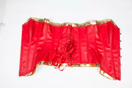 red corset