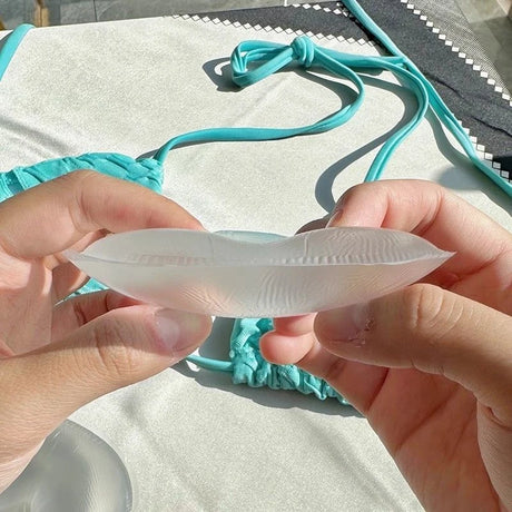 Invisible Push-up Silicone Bra Pads New Thicken Women Bikini Inserts for Swimsuit Chest Pad Skin Color Enhancers Nipple Cover