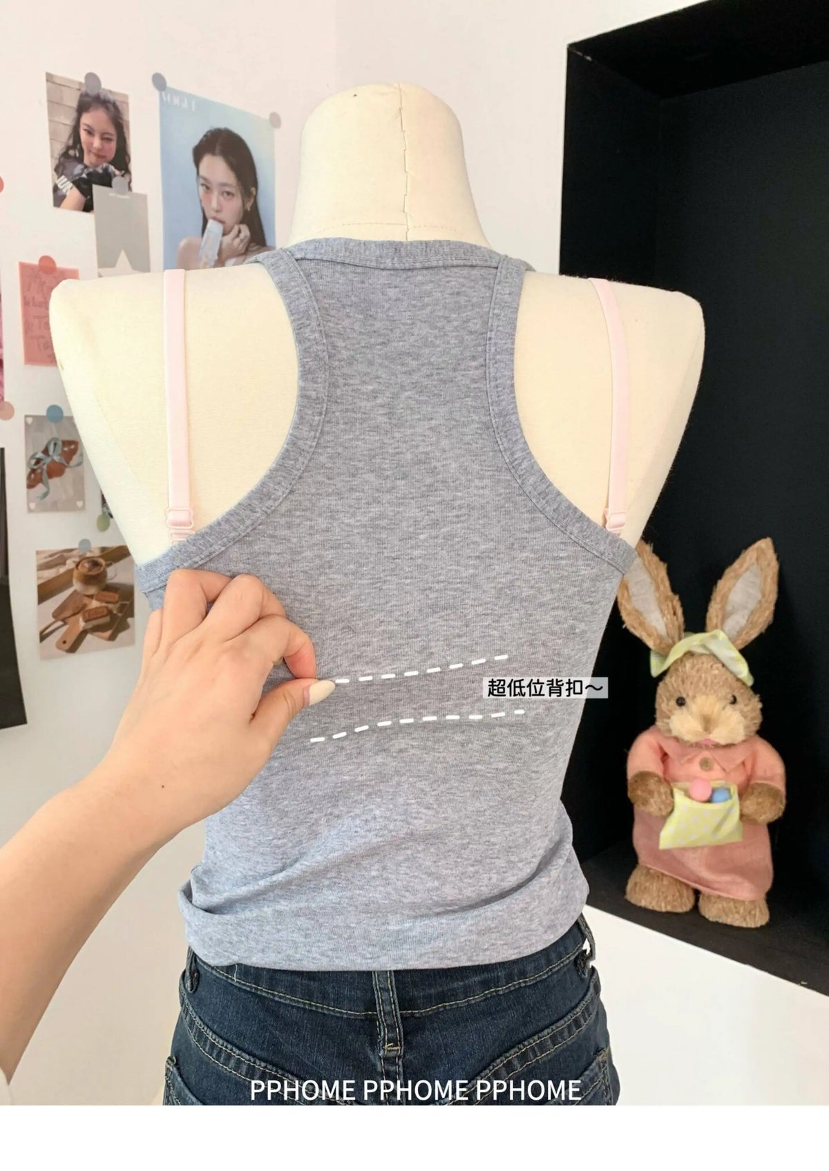 Plunge Neck Floral Demi Cup Bra Small Bust Wirefree Push Up Seamless Invisible Thin Cute Teen Girls Daily Wear Underwear