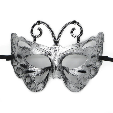 1PC Masquerade Mask Vintage Prince Mask Black Antique Copper Half Face Mask Plastic Retro Crown Masks Women Party Decoration