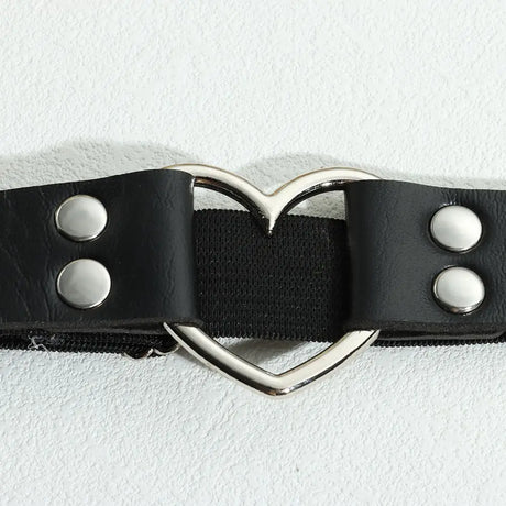 New Womens Sexy Punk Elastic Bondage Harness Garter Belts Cat Leg Chain Cosplay Spike Elastic Thigh Ring Garter Body Jewelry
