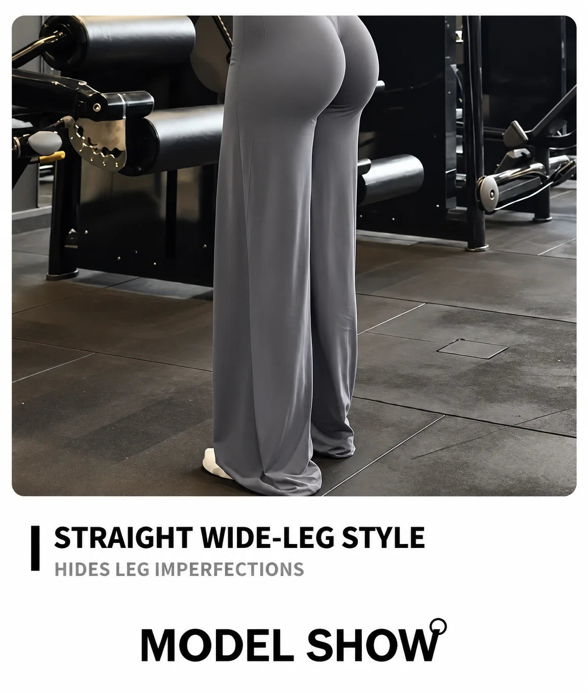 DFXEN LOGO New Women Wide Leg Yoga Pants High Waist Butt Lift Loose Fitness Gym Workout Flare Leggings Casual Sports Trousers
