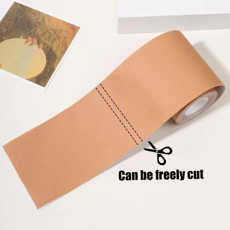 1 Roll Adhesive Breast Lift Tape Compatible for B.E Cup Bras No Undergarment Modification Instant Bust Lift Tape for Clothing
