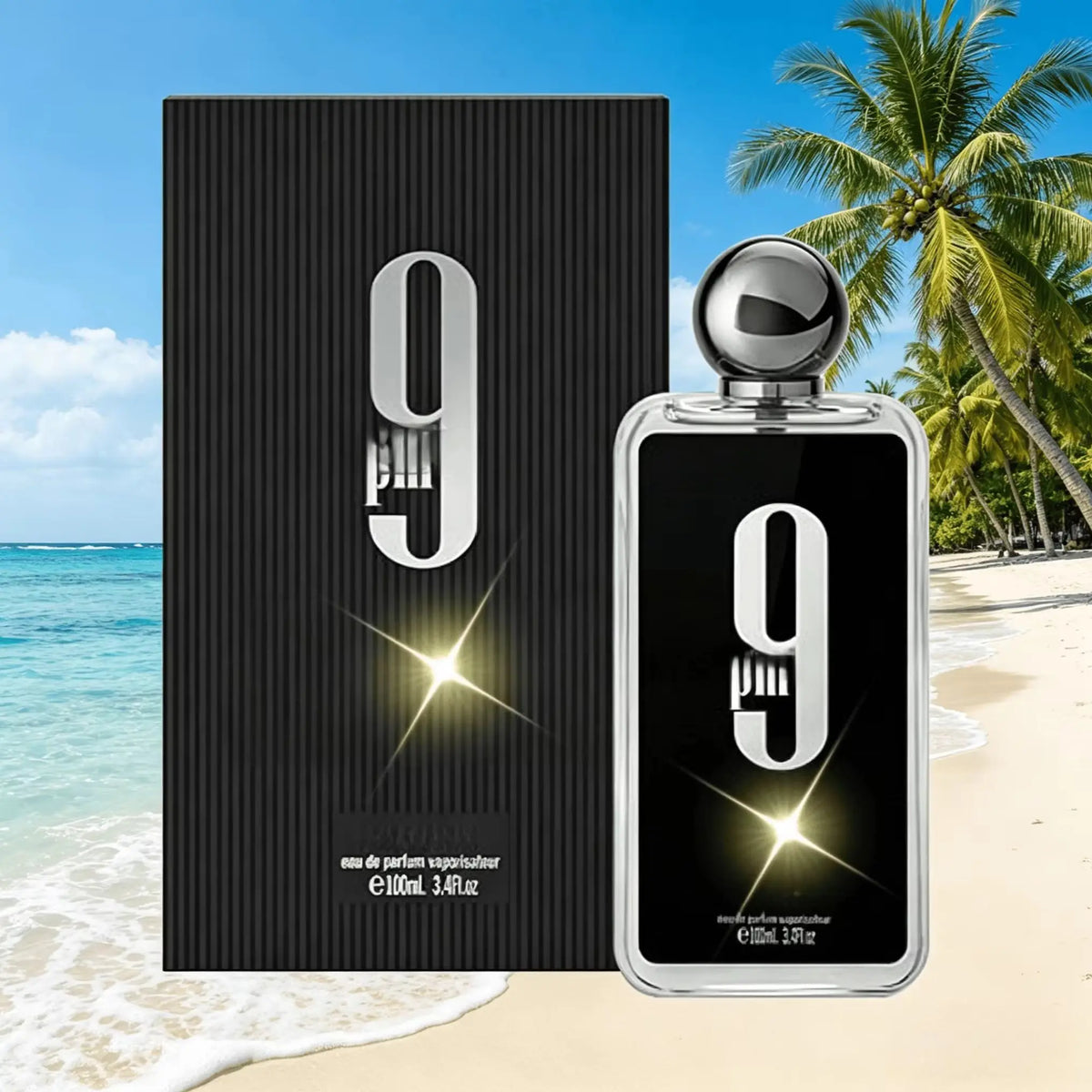 9PM Men's Perfume by Feronomas – 100ml Long-Lasting Gourmet Oriental EDP, The Ultimate Signature Scent