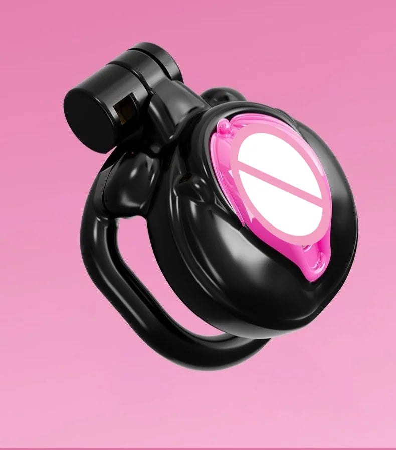 New Sissy Simulation Vagina Cock Cage Stainlesswith 4 Penis Rings Chastity Lock Man Chastity Belt Man's Sex Products Sex Toy 18+