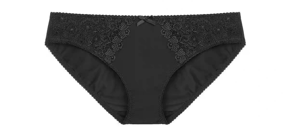 European Lace Bra Set Ultra-Thin Semi-Transparent, Half Cup Pure Desire Bras for Small Chest, Anti-Sagging Comfortable Underwear