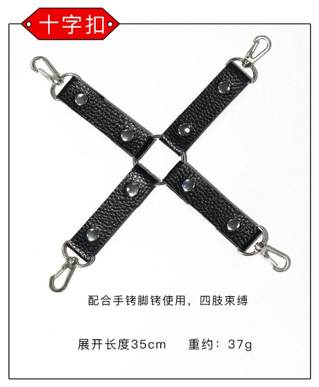 Women BDSM Sexual Couples Kit Adult Sexy Erotic Accessories Handcuffs for Men Gay Session Anal Plug Sex