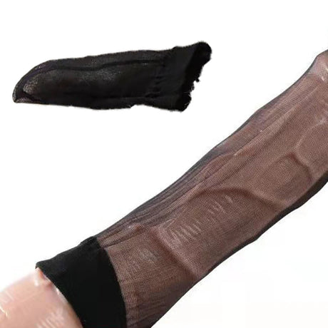 5pcs Sexy Ultra Thin Silk Slider Penis Stockings Men Jj Handjob Cover Elastic Erotic Lingerie Private Parts Self-stimulation