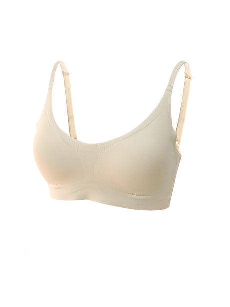 Soft Support Seamless Underwear Comfortable Gathering No Steel Ring Collection Light Thin Breathable Bra Style