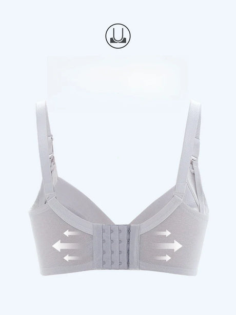 Front Button Maternity Nursing Bra Adjustable Mama Open Breast Bra Cotton Wire Free Sleep Underwear Lactating Nursing Bralettes