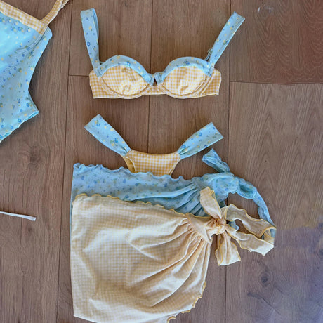 Floral Bikini 2026 New Swimsuit Women Sexy Swimwear Female Bandeau Biquini Push Up Bathingsuit Mirco Swimming Suit Beachwear