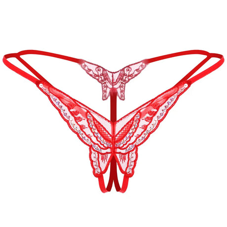 Woman Transparent Underwear Sexy Lingerie Micro Bikinis Porn Lingerie Sex Set Crothless Lace Bow Underwear Erotic Stockings