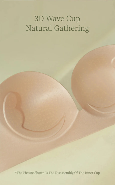 SUJIIN Invisible Strapless Bra for Women Wireless Seamless Push Up Bralette Lady Summer Convertible Multiway Lift Bras Female