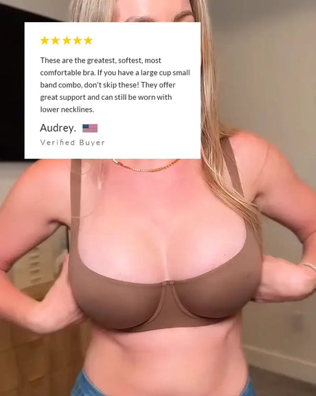 Large Size Underwire Full Support Seamless Unlined Balconette Bra Underwear Solid Color Comfortable Sports Yoga No Trace Bra