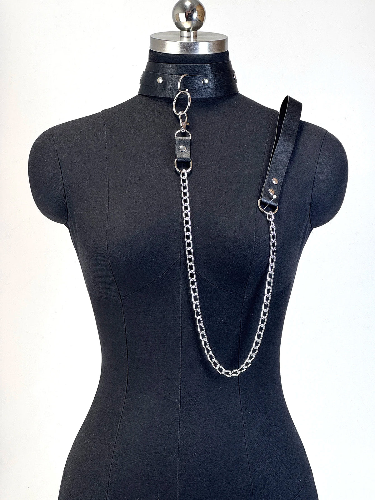 Women's Body Belly Band Neck Drawstring Collar Collar and Leash Set for Women Fetish Couple Game Role Play Props AccessorieSs