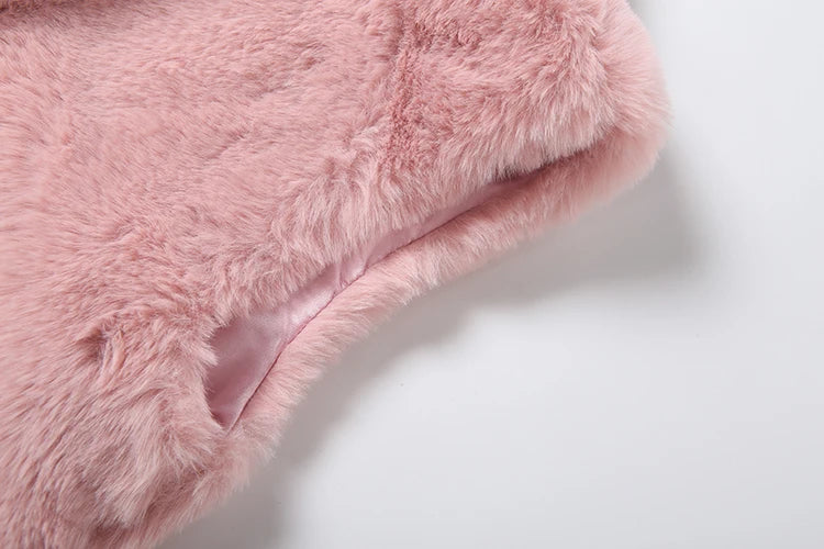 Cutenew Elegant Tank Tops Woman Autumn Trend Furry Comfortable o-Neck Bow Decoration Sweet Girl Street Fashion Y2K Style Vest