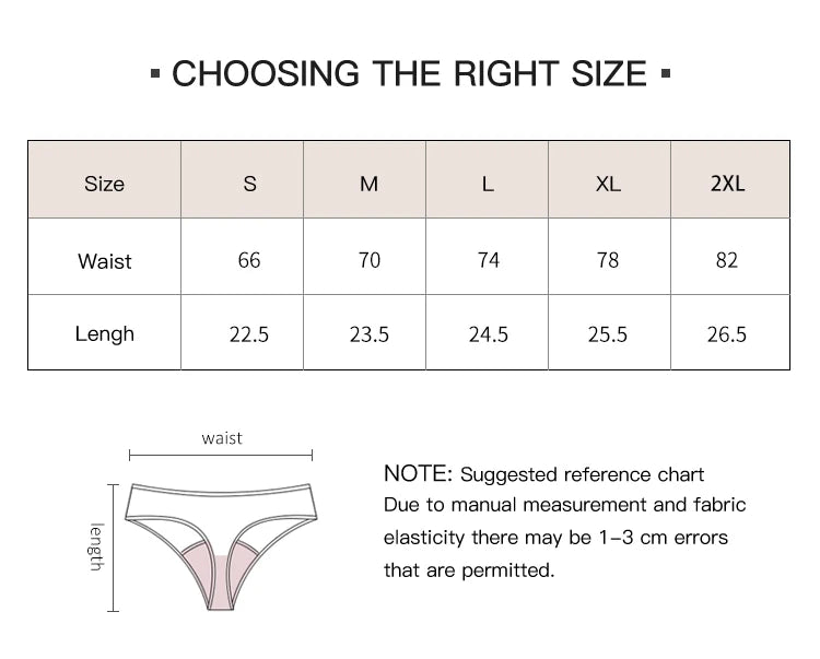 New Design Seamless Low Waist Leak Proof 4 Layer Menstrual Panties Washable Light Flow Period Panties For Women Thong