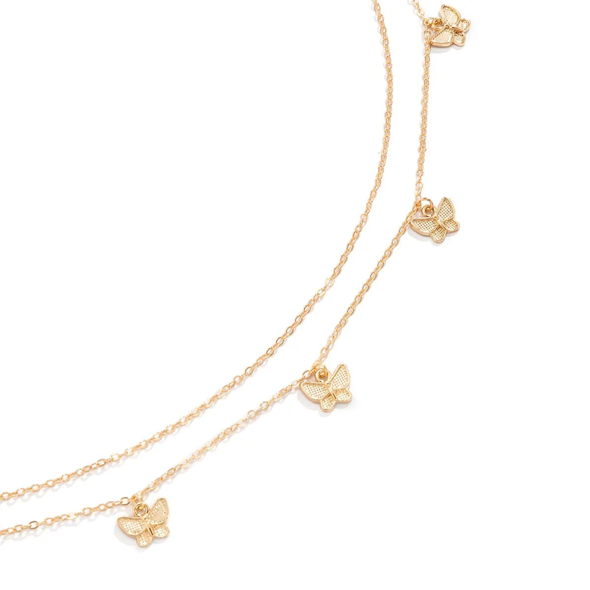 Classic Retro Cute Butterfly Waist Belly Chain for Women Summer Beach Sexy Simple Body Chain Vacation Jewelry Accessories Gift