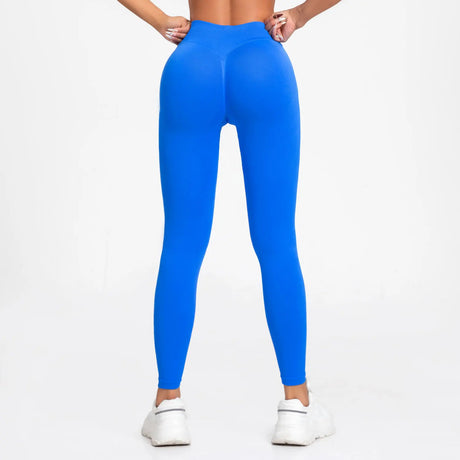 NCLAGEN Seamless Leggings Sports Women Gym Wear Clothes Outfit Yoga Pants Squat Proof Fitness Running Scrunch Bum Tights