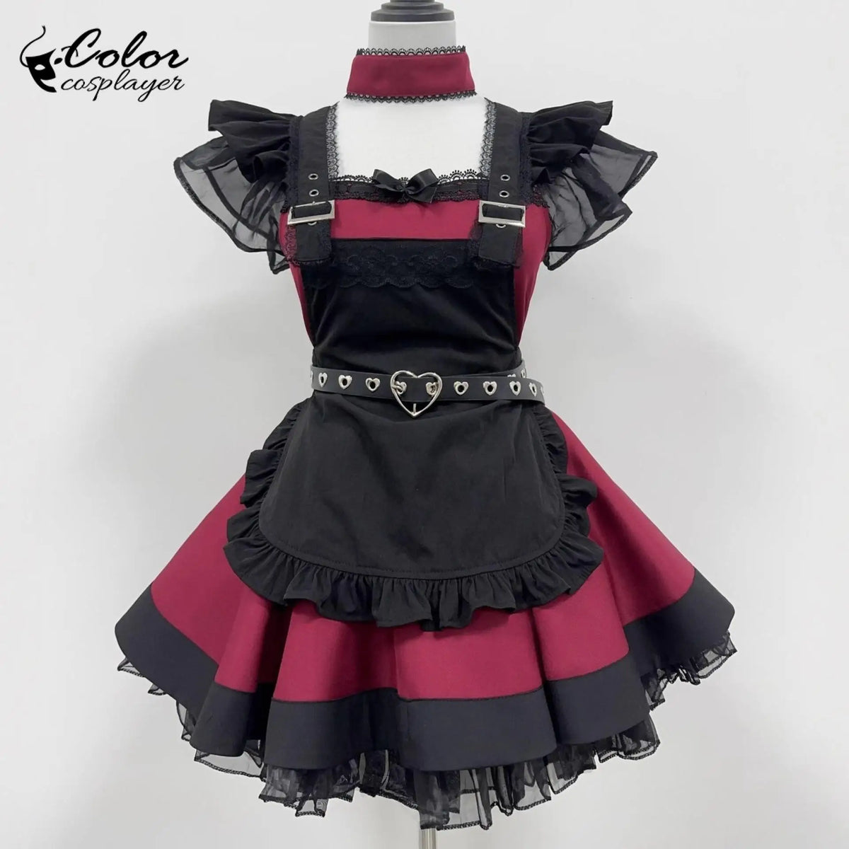 Thicken Christmas Dress Xmas Cloak Princess Cosplay Costume Red Winter Dress Women Long Sleeved Gown Furry Anime Role Outfit