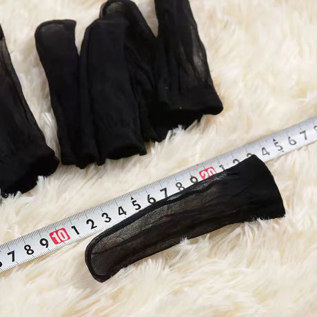 5pcs Sexy Ultra Thin Silk Slider Penis Stockings Men Jj Handjob Cover Elastic Erotic Lingerie Private Parts Self-stimulation