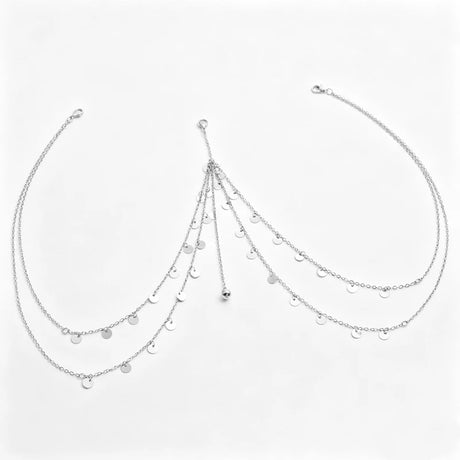 Sexy Pearl Tassel Body Chain for Women Exquisite Bikini Chest Chain Rhinestone Pendant Swimwear Chain Versatile Jewelry Gift New