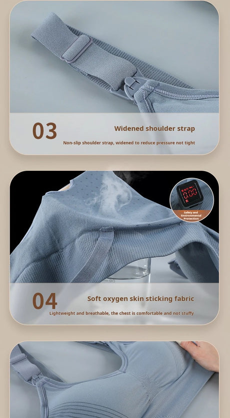 1pcs Maternity Nursing Bras Pregnant Women Skinny Breastfeeding Clothing Underwear Female Breathable Push Up Bra