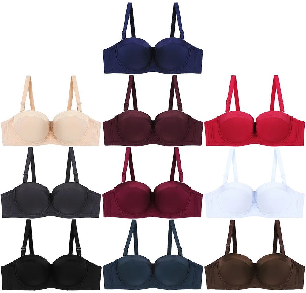 Women's D Cup Sexy Underwear Female Lingerie Plus Size Bra Big Cup Ladies Brief Sets Large Size Women Bras