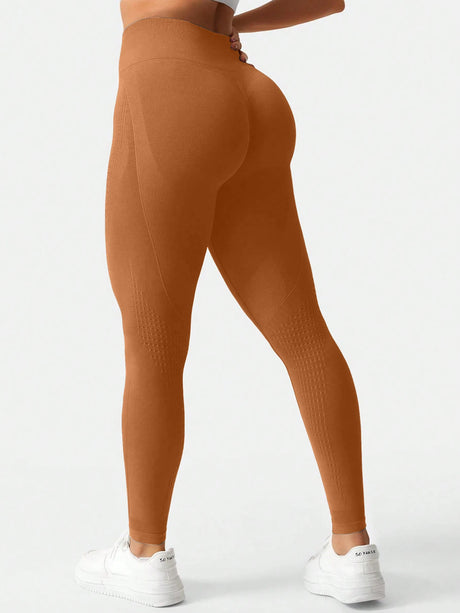 Women's Leggings Seamless Peach Hip Yoga Pants for Women, High Waist, Waist and Hip Lifting Fitness Pants