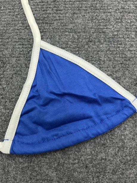 2026 New Summer Brazilian Flag Contrasting Bikini Retro Sexy Fashion Sports Trend Fashion Backless Split Niche Spicy Girl Set