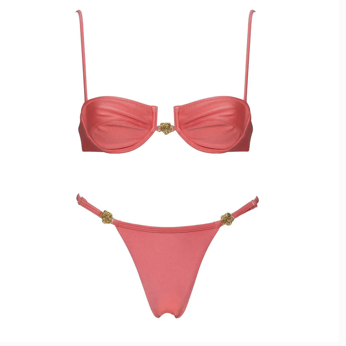 Push Up 3Pcs Swimsuit Sexy Bikini Women Swimwear Brazilian Biquini Crochet Skirt Bathingsuit Female Solid Swim Suit Beachwear