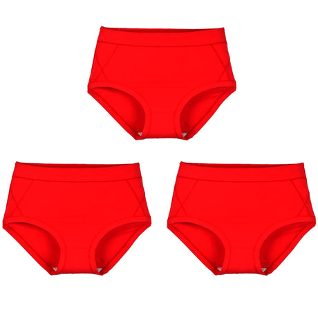 3Pcs Women's Cotton High Waist Panties Underwear Female Large Intimate Lingerie Briefs Woman Underpants Panty Panti New 2025