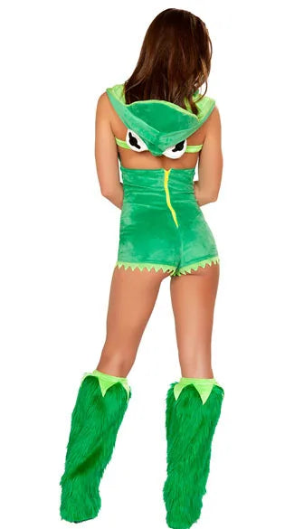 Halloween Costume Woman Furry Monster Fox Cat Cosplay Clothes Nightclub Party Dress up Rave Outfit Stage Wear 2025