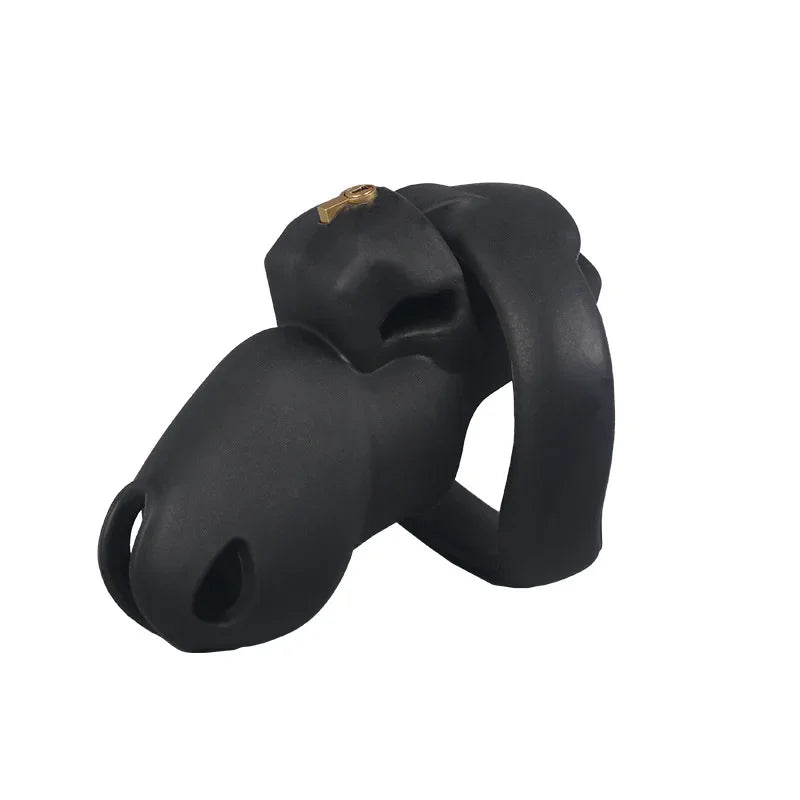 Silicone Chastity Cage BDSM Male Penis CB Lock Gay Pornographic Urethral Wearable Device Masturbator Sex Toys Sexy Accessories