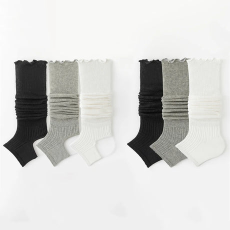 Women's Socks High New Summer Fashion Stockings Basic Women Leg Warmers Japanese Style Cotton Thin Girls Knee Socks Simple Long