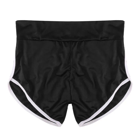 Women Summer Shorts for Sports Fitness Gym Skinny Slim Shorts Causal Yoga Shorts Low Waist Stretchy Short Pants Gym Clothing