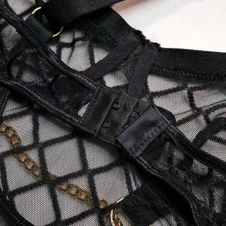Women's Underwear Sets Sexy Erotic Lingerie for Sex Woman Clothing Lingeries Sets With Garter and Stockings Bra and Panty Set